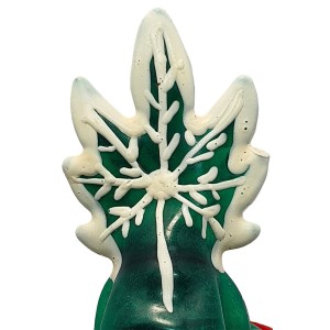 CONDOMERIE - PRESERVATIVOS NOVIDADES PINTADOS Ã MÃO CANNABIS MODELO 2